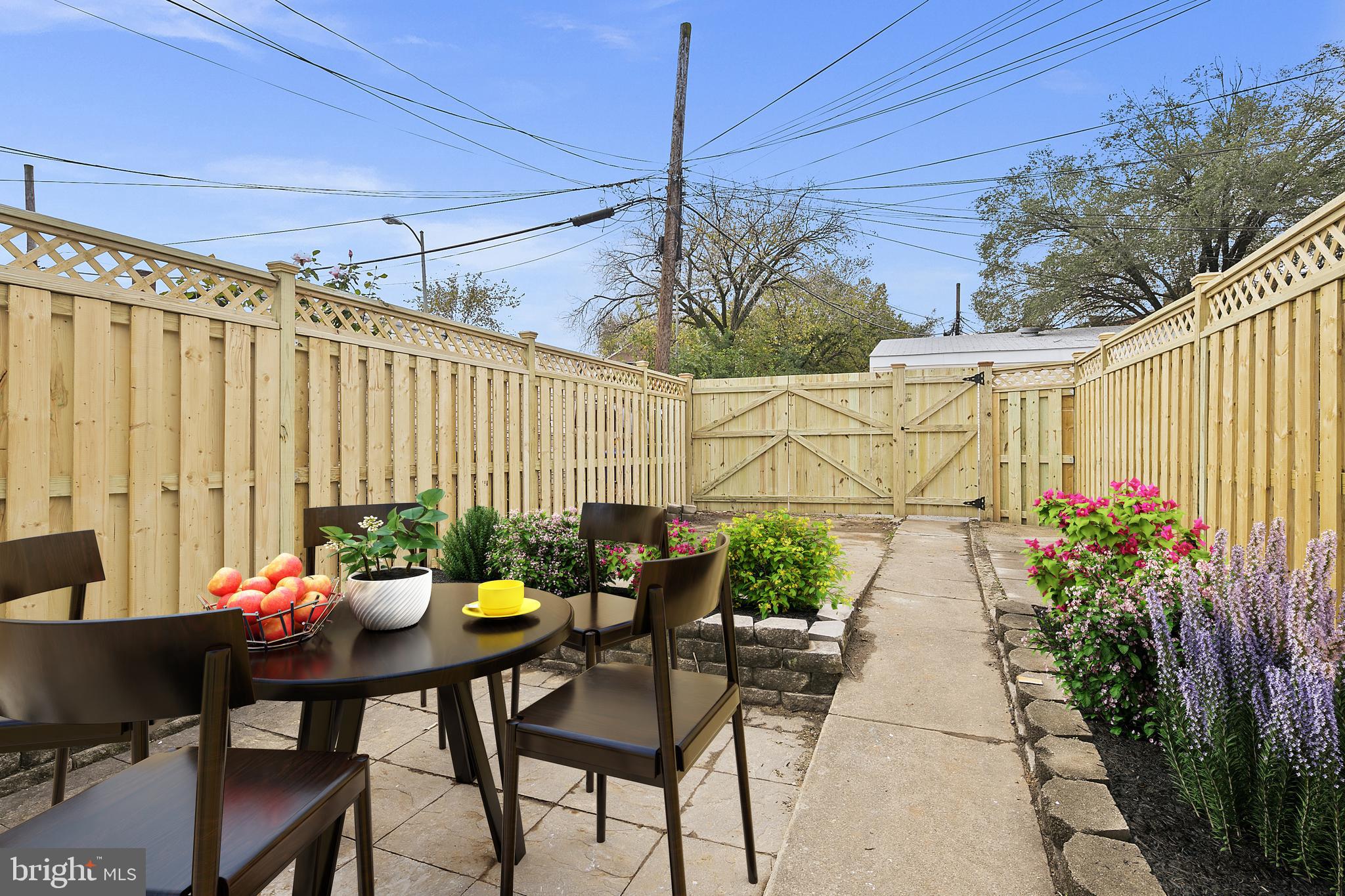 228 17th Street Northeast Washington, DC 20002 - Photo 22 of 31 Private rear yard w/ parking