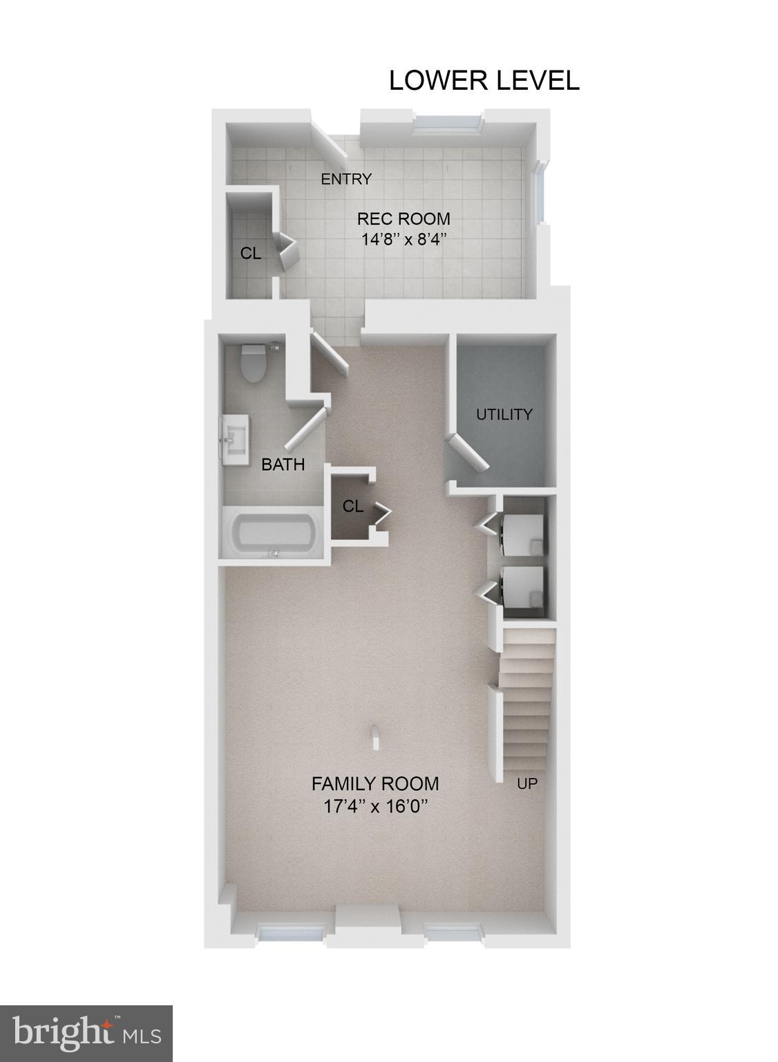 228 17th Street Northeast Washington, DC 20002 - Photo 31 of 31 Lower level floor plan