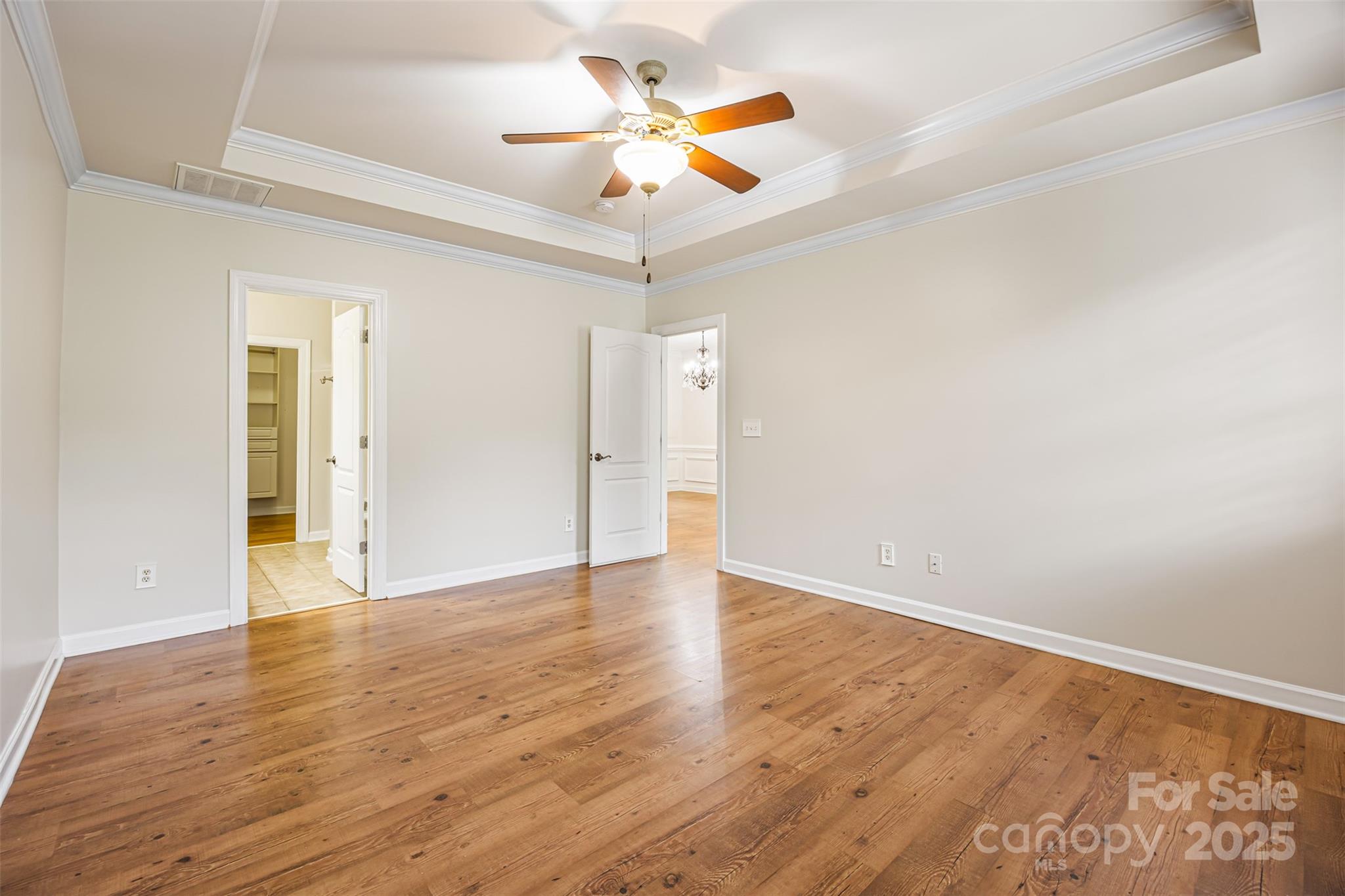 6729 Dusty Saddle Road Charlotte, NC 28277 - Photo 15 of 44 wooden floor in an empty room