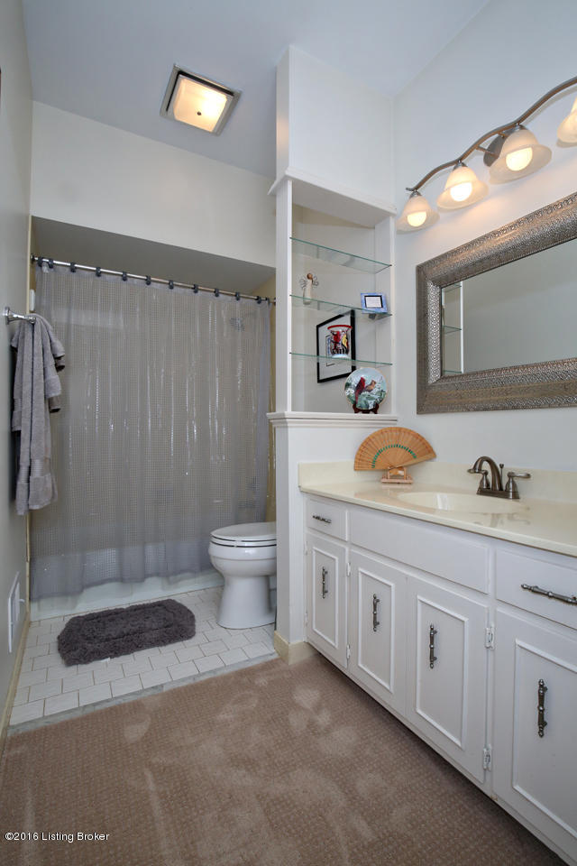 1005 Devon Road Goshen, KY 40026 - Photo 21 of 55 This is the full bathroom that serves the 2nd bedroom on the first floor.