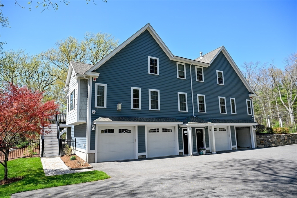 60 Harding Street, Unit C Medfield, MA 02052 - Photo 36 of 41 a front view of a house with a yard