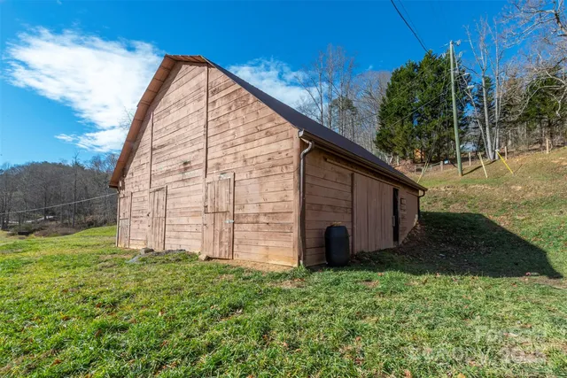 a view of backyard with large tree