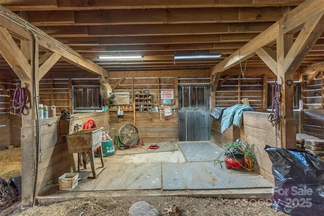 a view of car garage