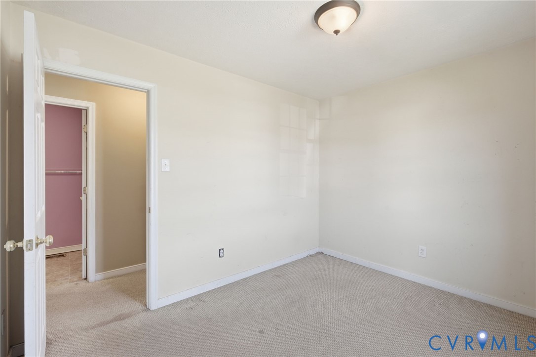 4600 Blackberry Patch Road Henrico, VA 23231 - Photo 13 of 26 Spare room featuring light colored carpet