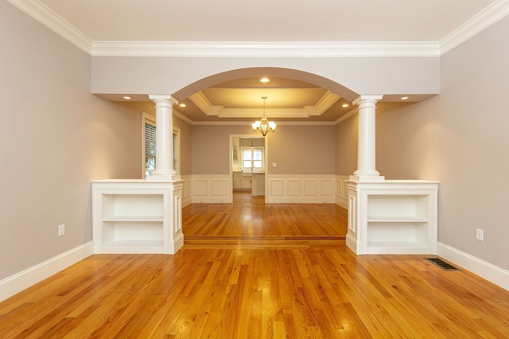 33 Liberty Avenue Lexington, MA 02420 - Photo 7 of 30 a view of a room with wooden floor and cabinet