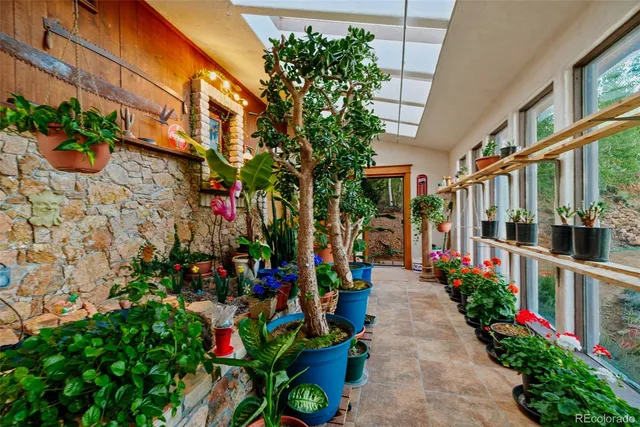 a view of path along with flowers and flowers