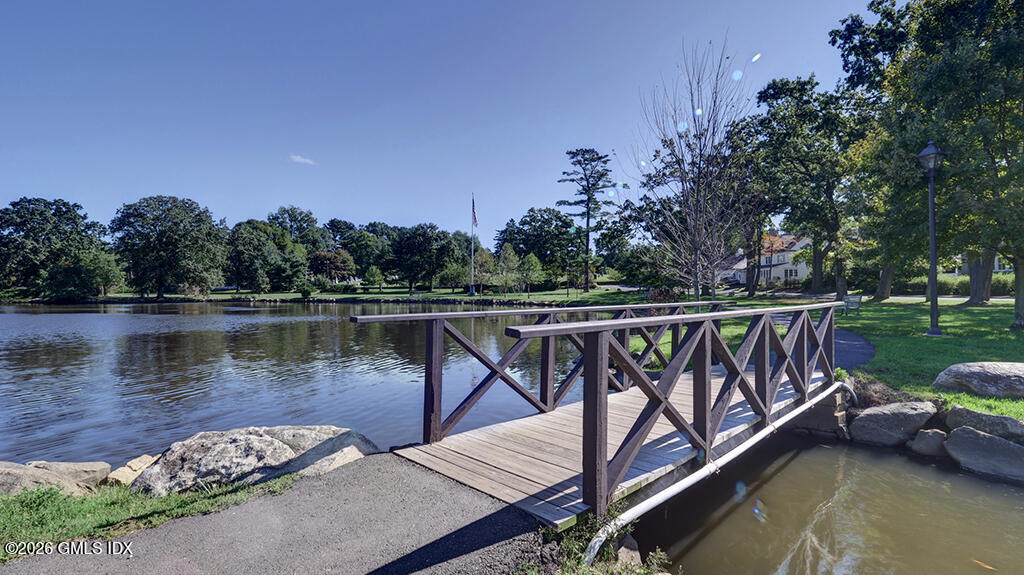 145 R Shore Road Old Greenwich, CT 06870 - Photo 40 of 41 a view of a wooden bridge