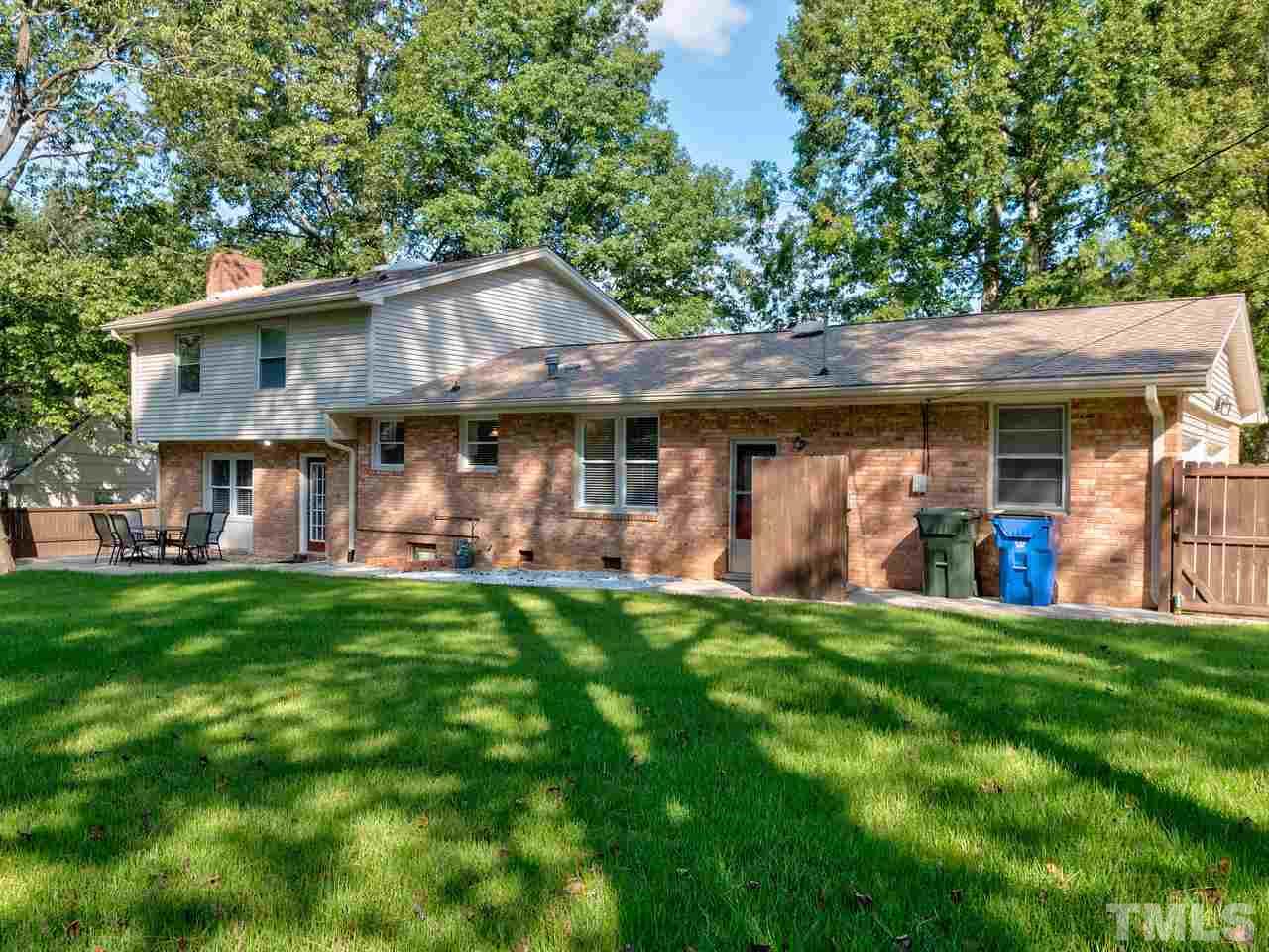 1016 Winona Road Raleigh, NC 27609 - Photo 23 of 25 a view of a house with a garden