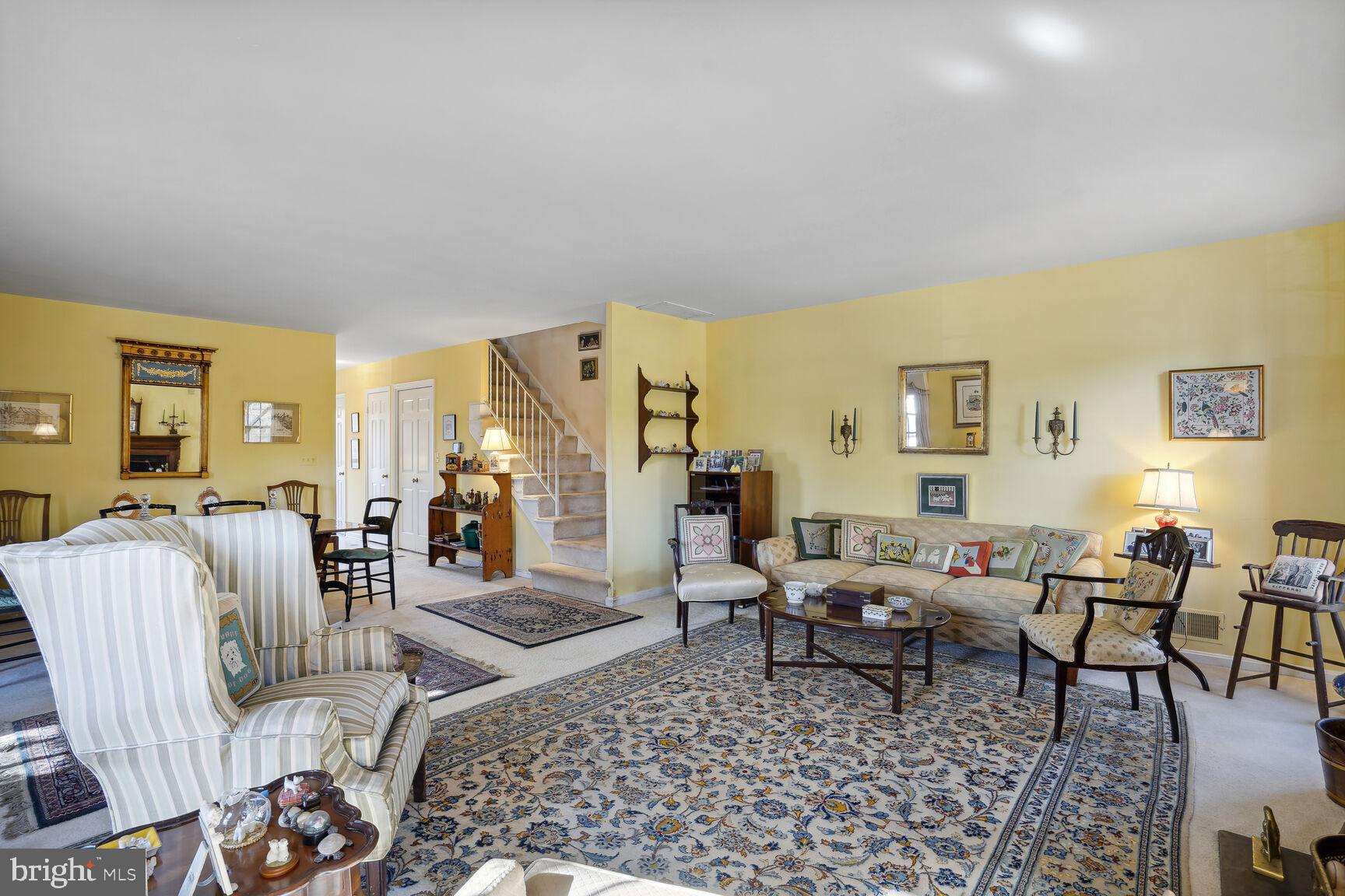4813 Sangamore Road, Unit 7 Bethesda, MD 20816 - Photo 4 of 21 Open living and dining room
