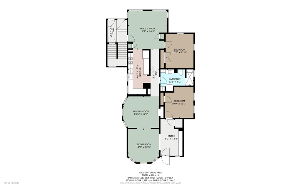 172 Maplewood Street Watertown, MA 02472 - Photo 39 of 42 a picture of floor plan