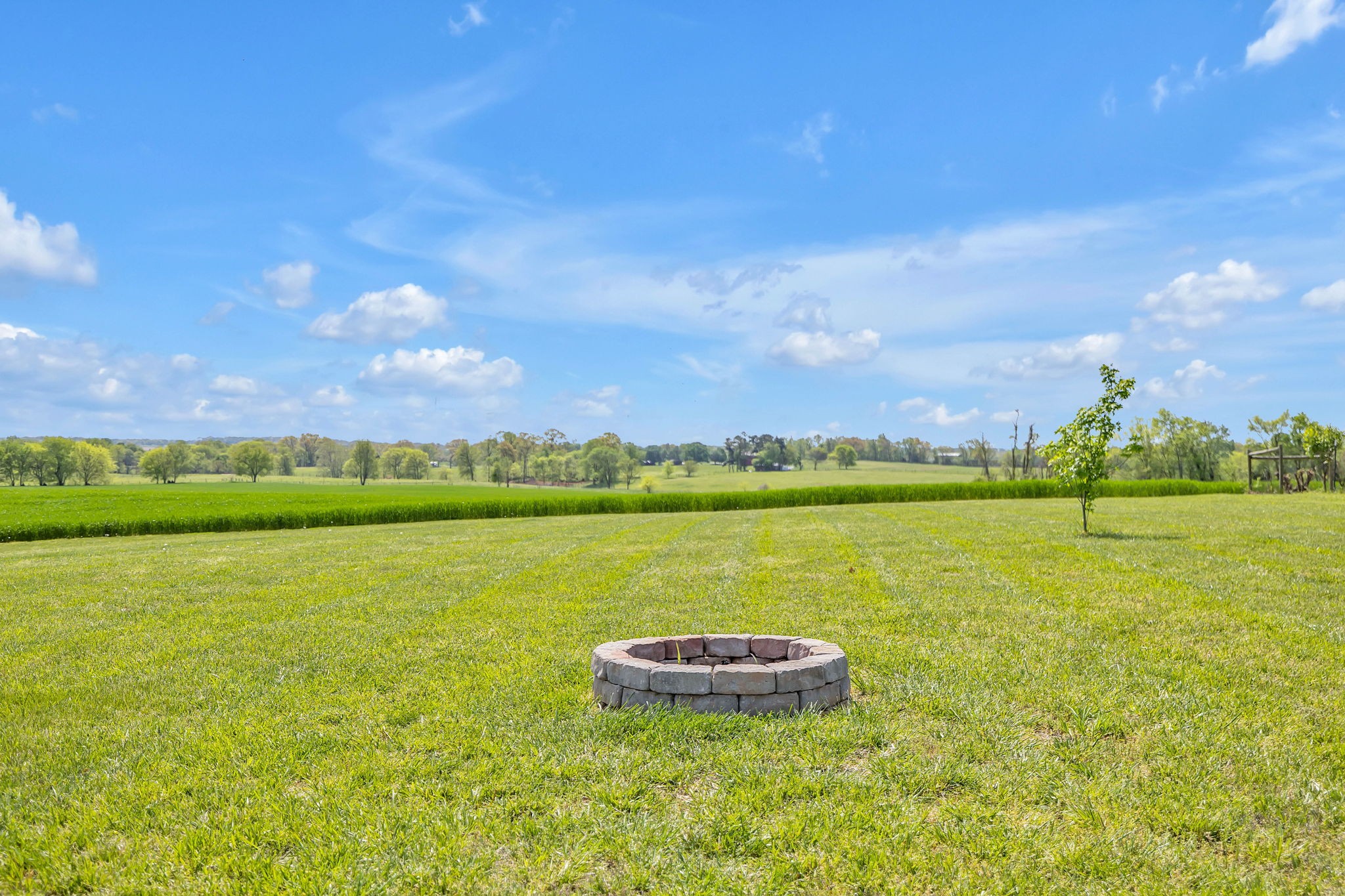 8087 Dunn Road Cedar Hill, TN 37032 - Photo 30 of 33 a view of a lake with a big yard