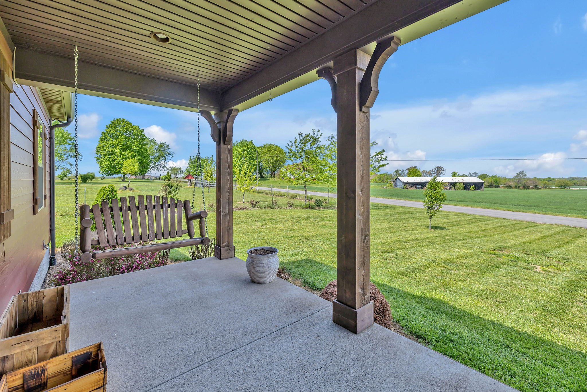 8087 Dunn Road Cedar Hill, TN 37032 - Photo 5 of 33 a balcony with view of lake