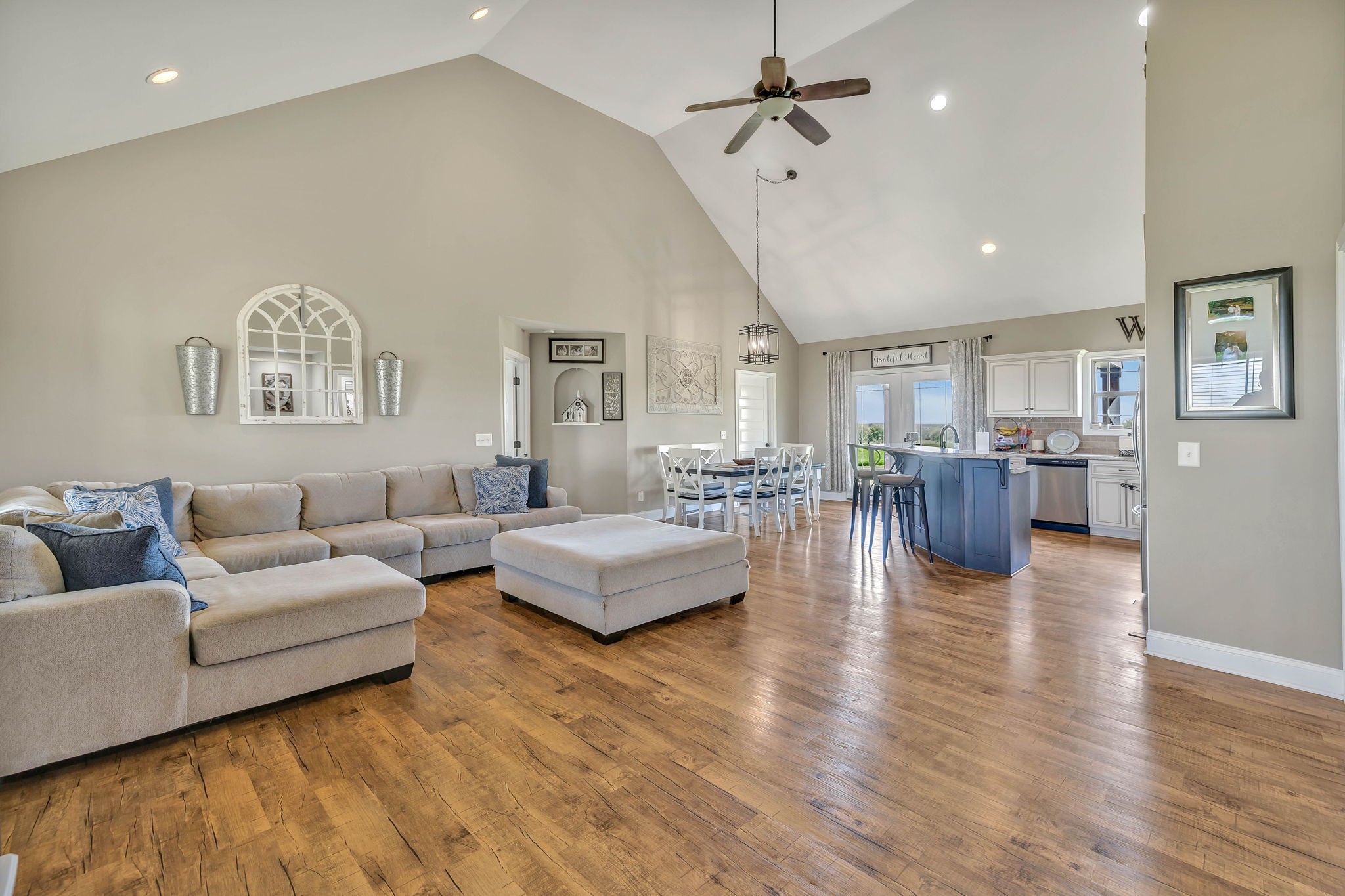8087 Dunn Road Cedar Hill, TN 37032 - Photo 7 of 33 a living room with furniture and a wooden floor