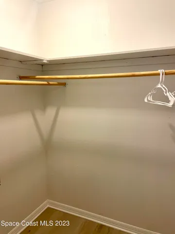 a view of a room with an ocean view