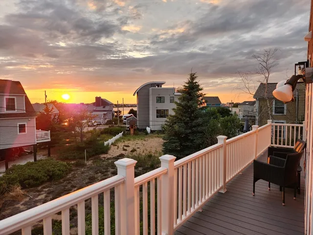 a view of a two chair in the balcony