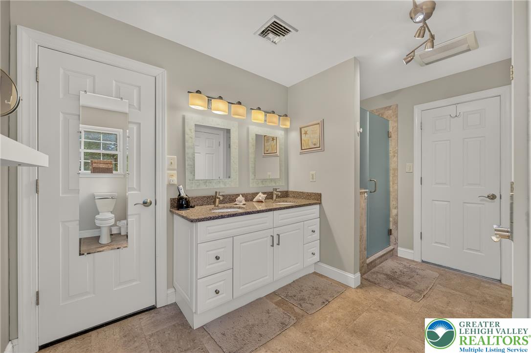 1702 Red Bud Road Quakertown, PA 18951 - Photo 36 of 68 Two individual vanities provide ample personal space in this well-appointed bathroom.