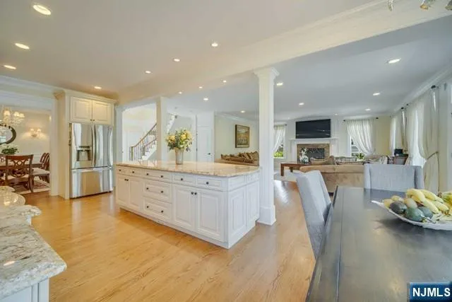 a view of a room with furniture and garage