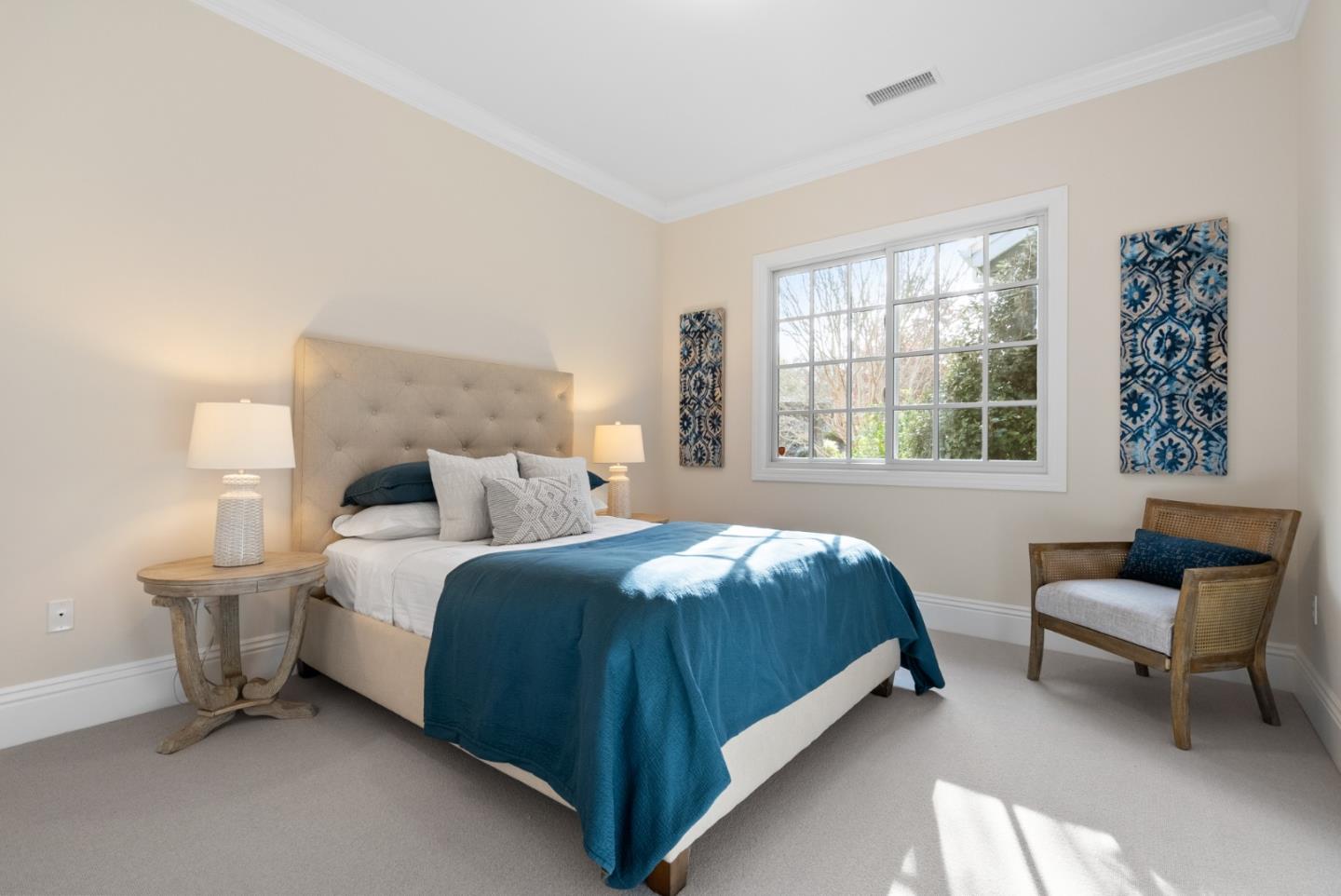 21190 Canyon Oak Way Cupertino, CA 95014 - Photo 24 of 72 a bedroom with a bed and a window