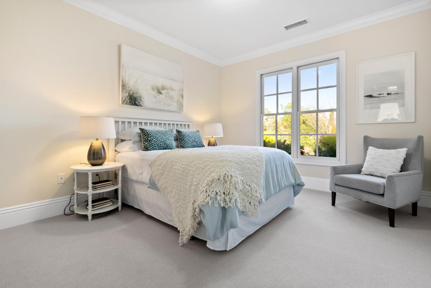 21190 Canyon Oak Way Cupertino, CA 95014 - Photo 26 of 72 a bed room with a bed and a couch