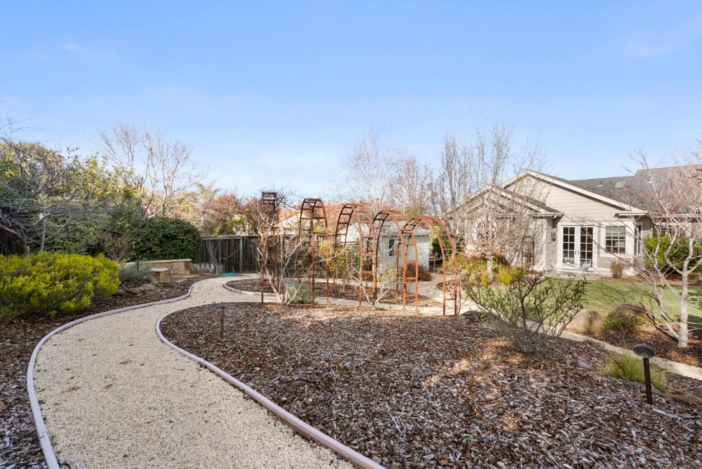 21190 Canyon Oak Way Cupertino, CA 95014 - Photo 60 of 72 a view of a house with a yard