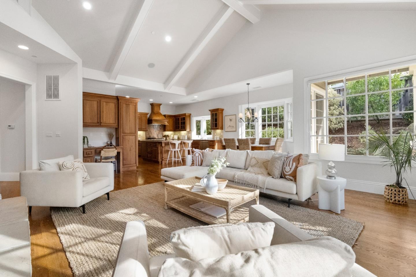 21190 Canyon Oak Way Cupertino, CA 95014 - Photo 8 of 72 a living room with furniture and a large window