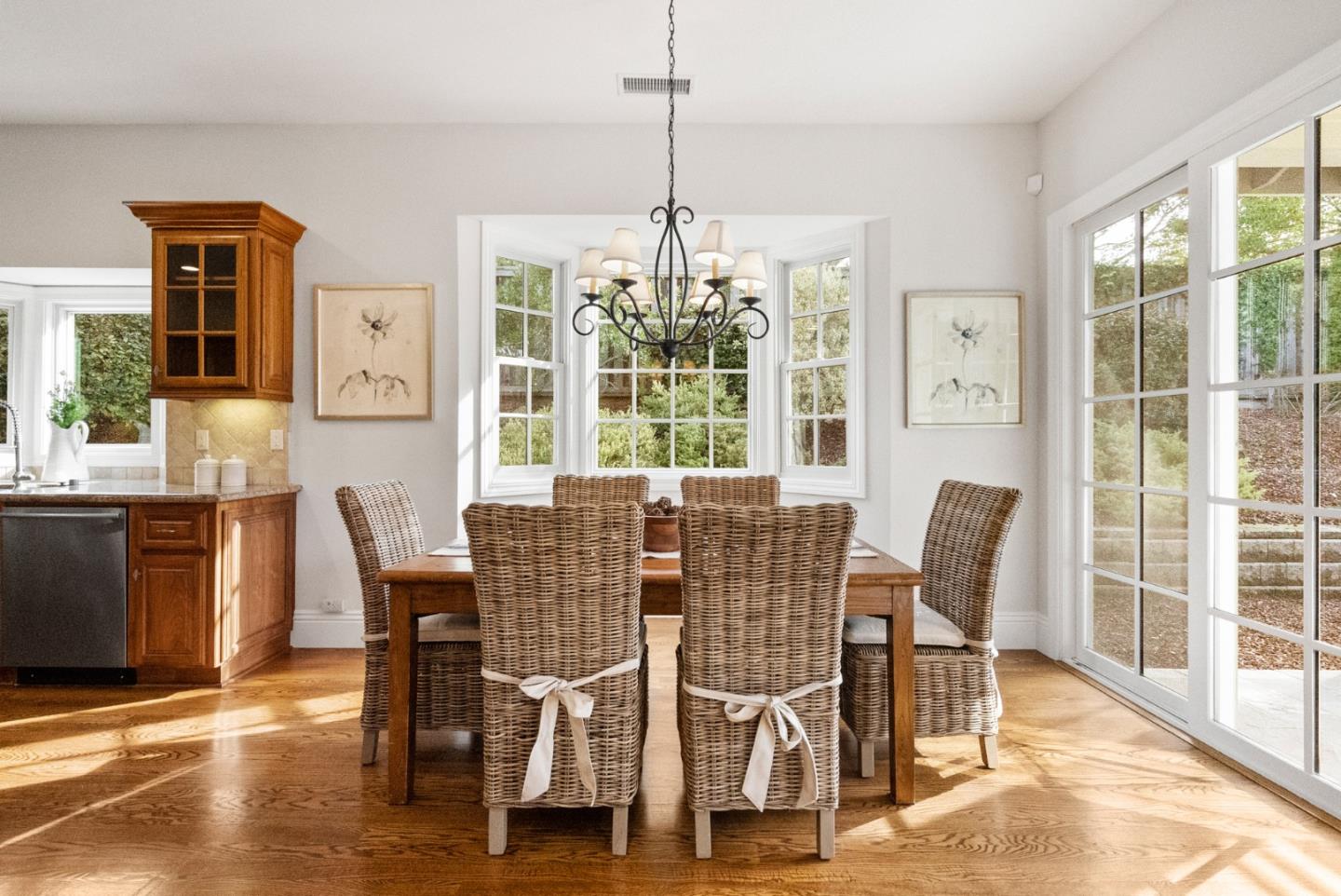 21190 Canyon Oak Way Cupertino, CA 95014 - Photo 10 of 72 a view of a dining room with furniture window and outside view
