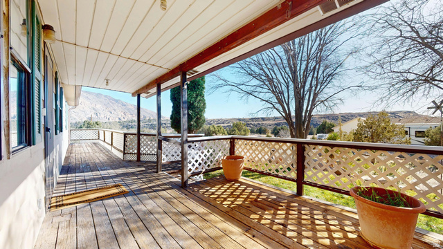 2000 Anderson Jct Road Toquerville, UT 84774 - Photo 5 of 45 Covered deck has beautiful, wide-open views.