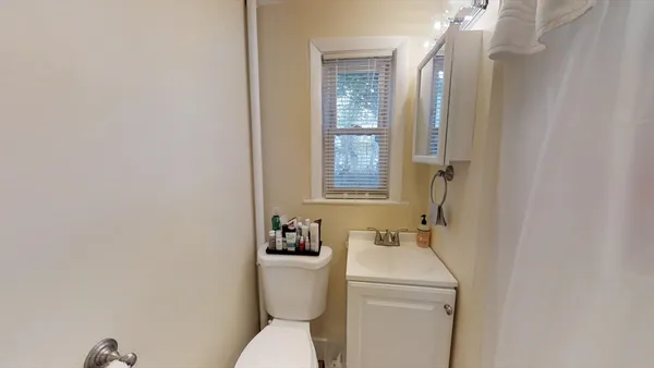 a bathroom with a sink and a toilet