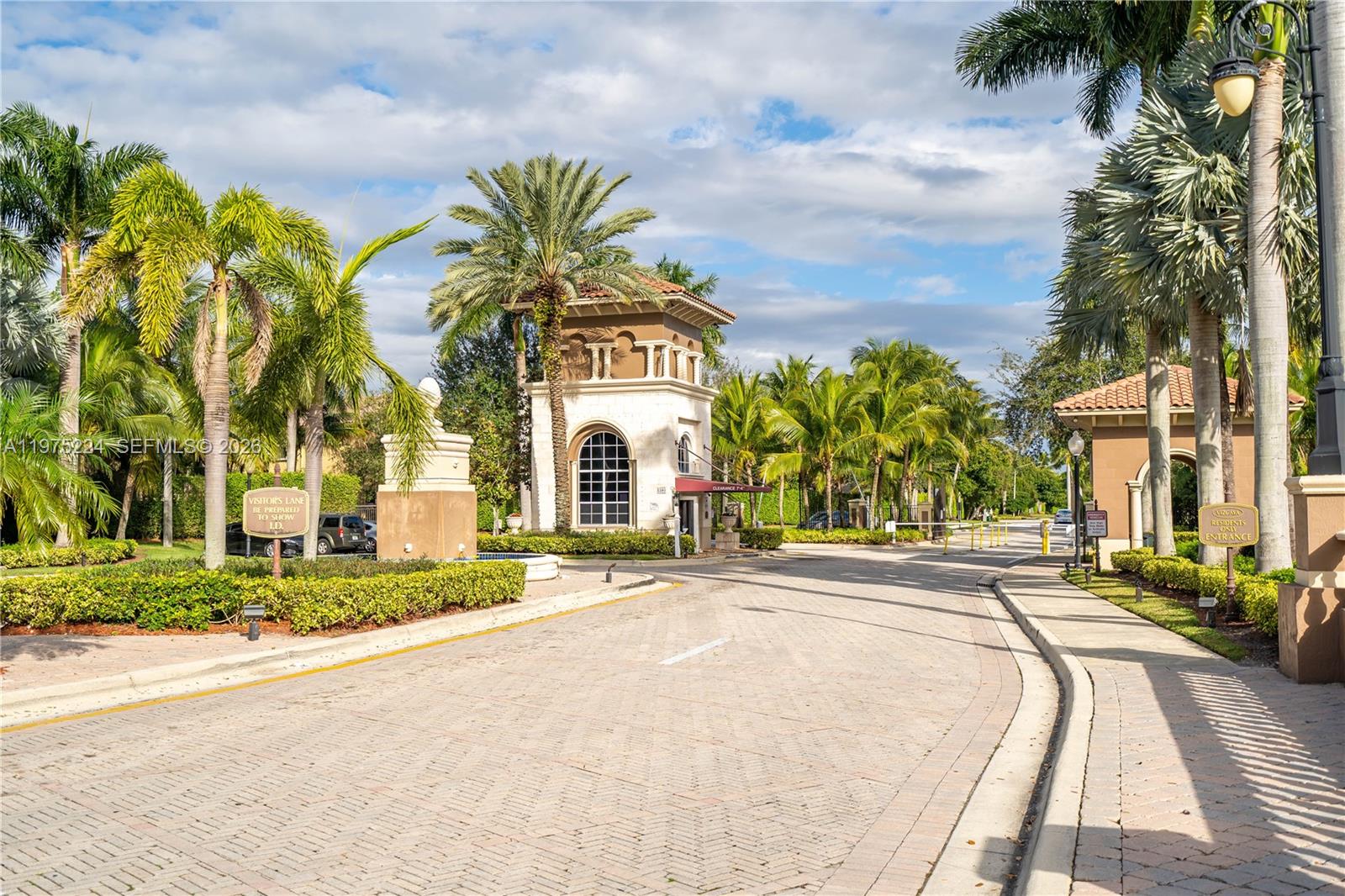 14046 Southwest 49th Street, Unit 16 Miramar, FL 33027 - Photo 44 of 46 RESIDENTS/VISTORS ENTRY GATE