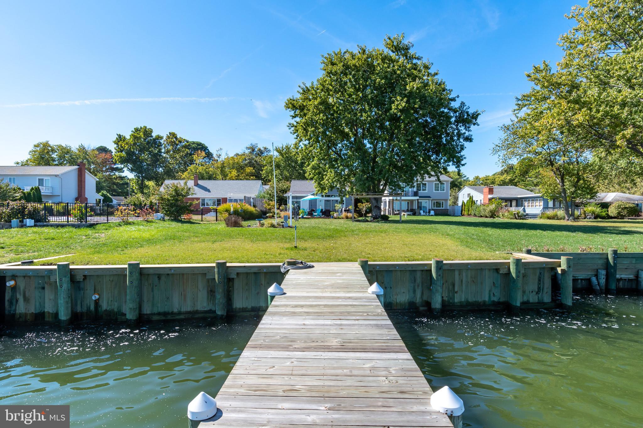 218 Queen Anne Road Stevensville, MD 21666 - Photo 32 of 49 Peir looking back to house