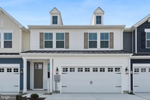 a front view of a building