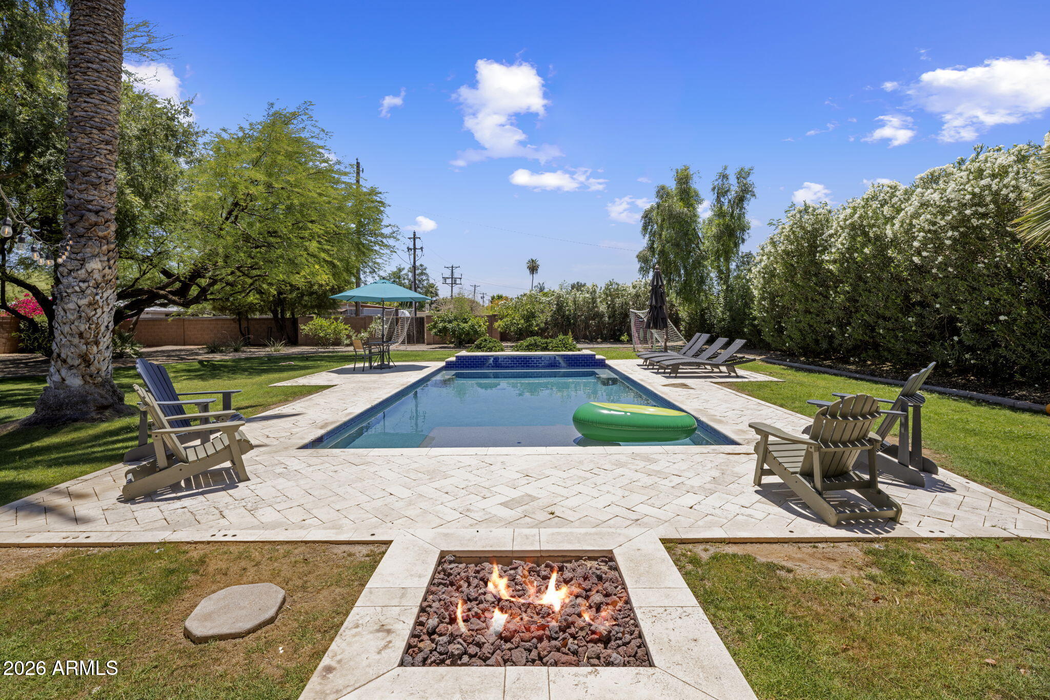 4145 East Osborn Road Phoenix, AZ 85018 - Photo 37 of 45 spacious yard with gorgeous pool