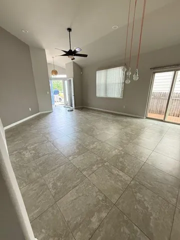 a view of outdoor space and deck