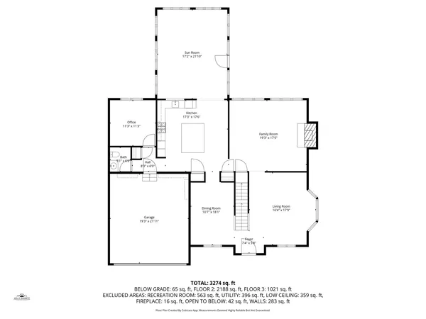 a picture of floor plan