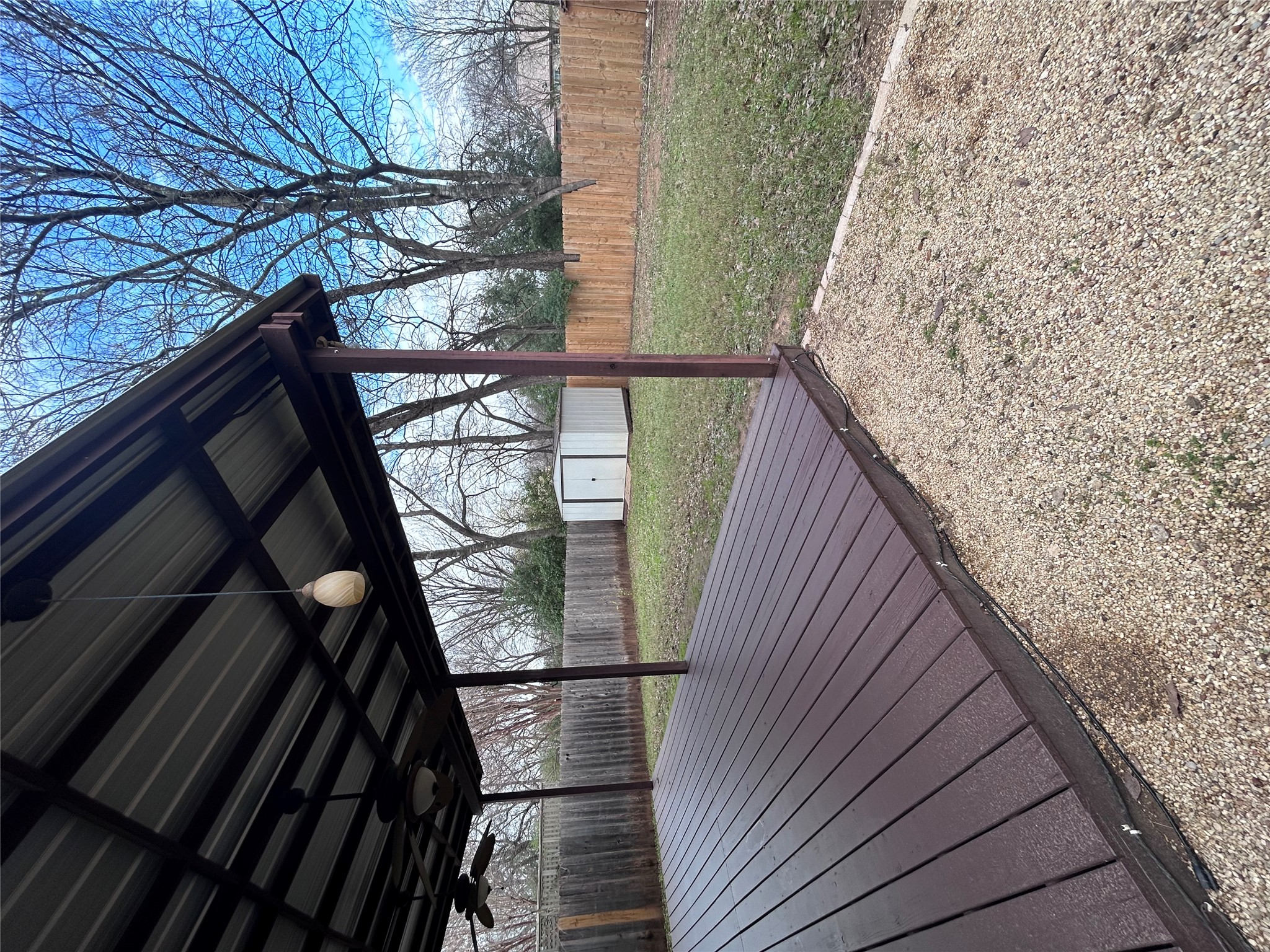 5814 Steven Creek Way Austin, TX 78721 - Photo 14 of 15 a view of a backyard of the house