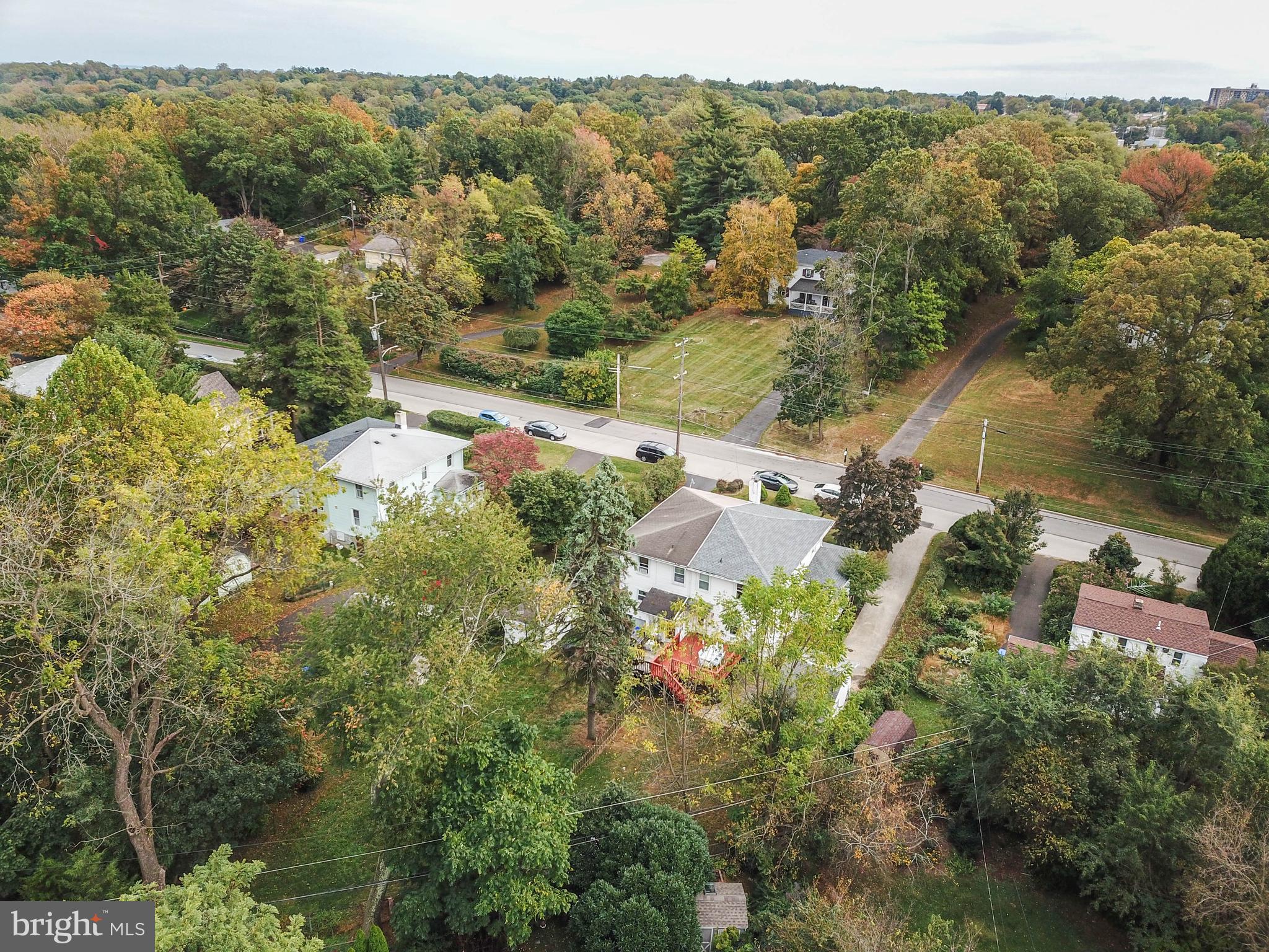 427 West Waverly Road Glenside, PA 19038 - Photo 23 of 26 Rear Aerial View