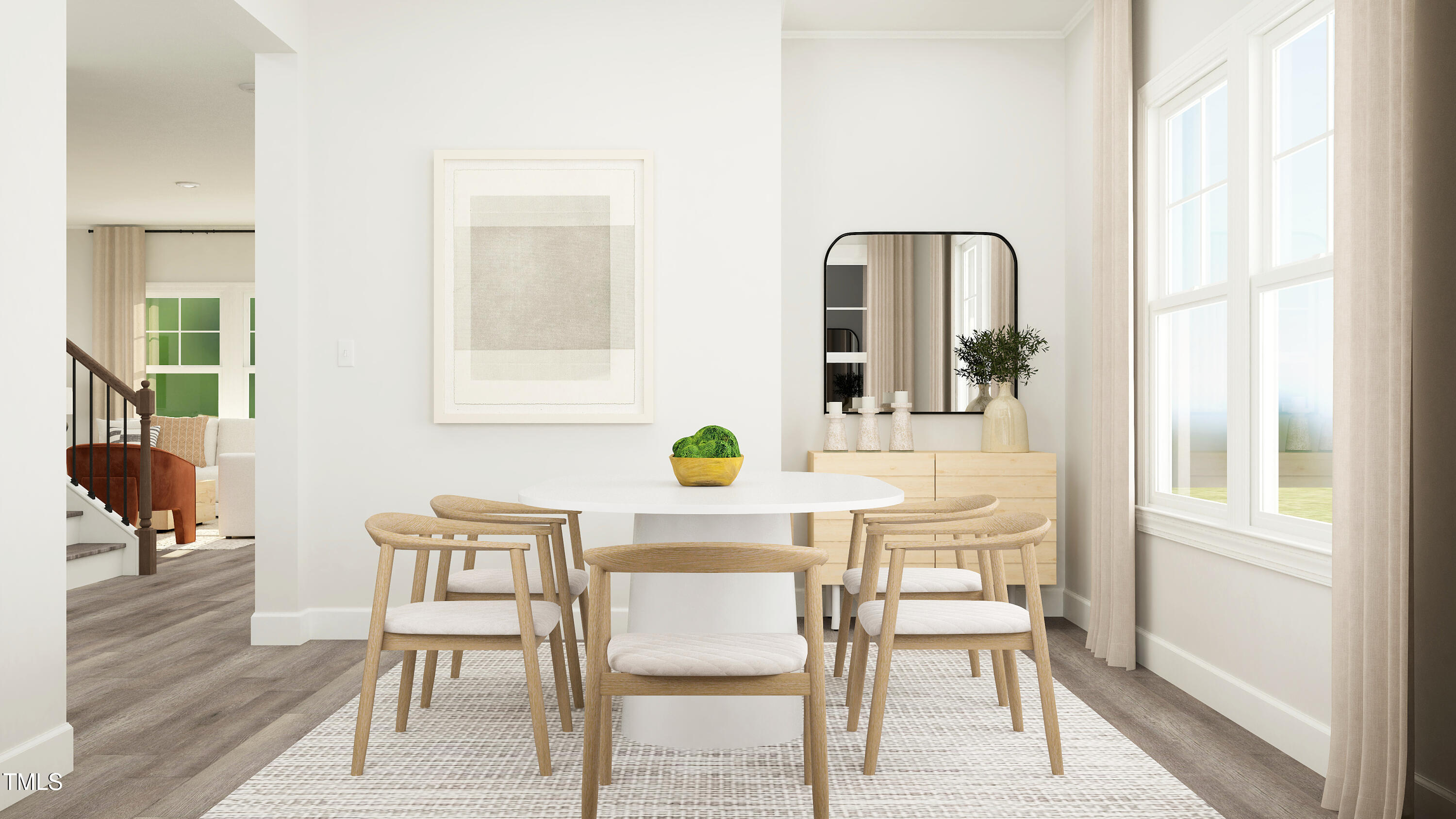 3008 Sandy Bluff Road Raleigh, NC 27616 - Photo 3 of 27 a workspace with furniture and window