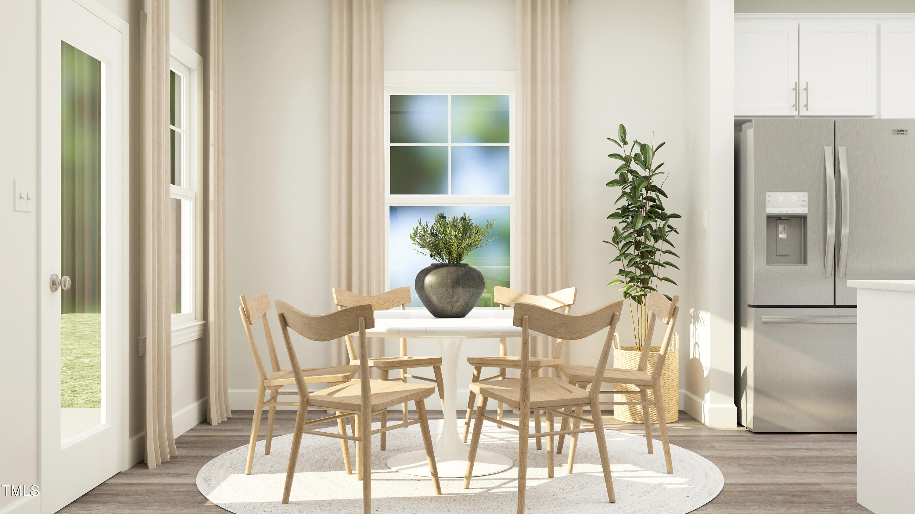 3008 Sandy Bluff Road Raleigh, NC 27616 - Photo 10 of 27 a dining room with furniture and window