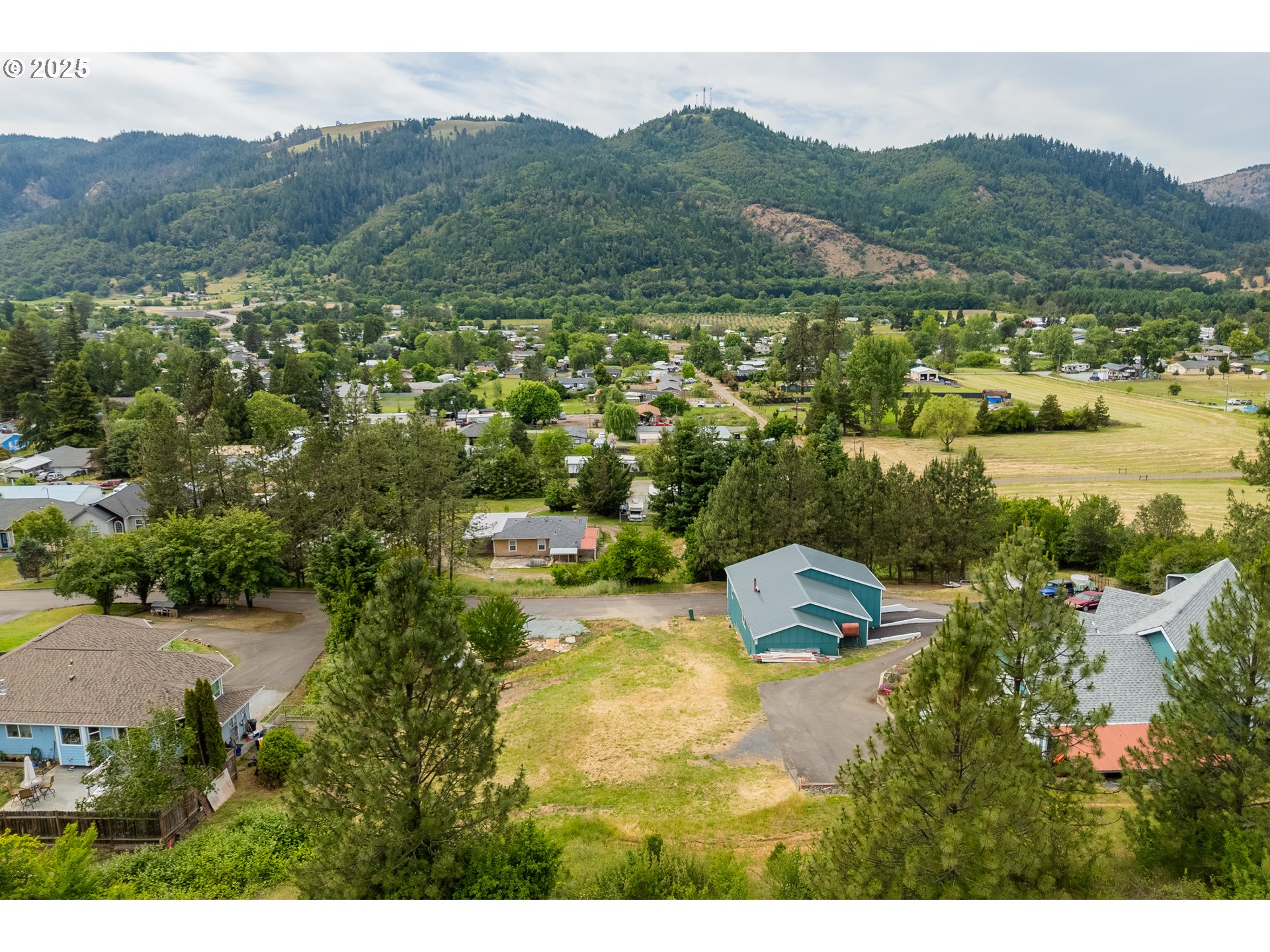 1140 Arburnia Street Myrtle Creek, OR 97457 - Photo 12 of 14 a view of a lake with mountains in the background