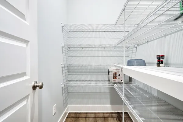 a view of storage and utility room