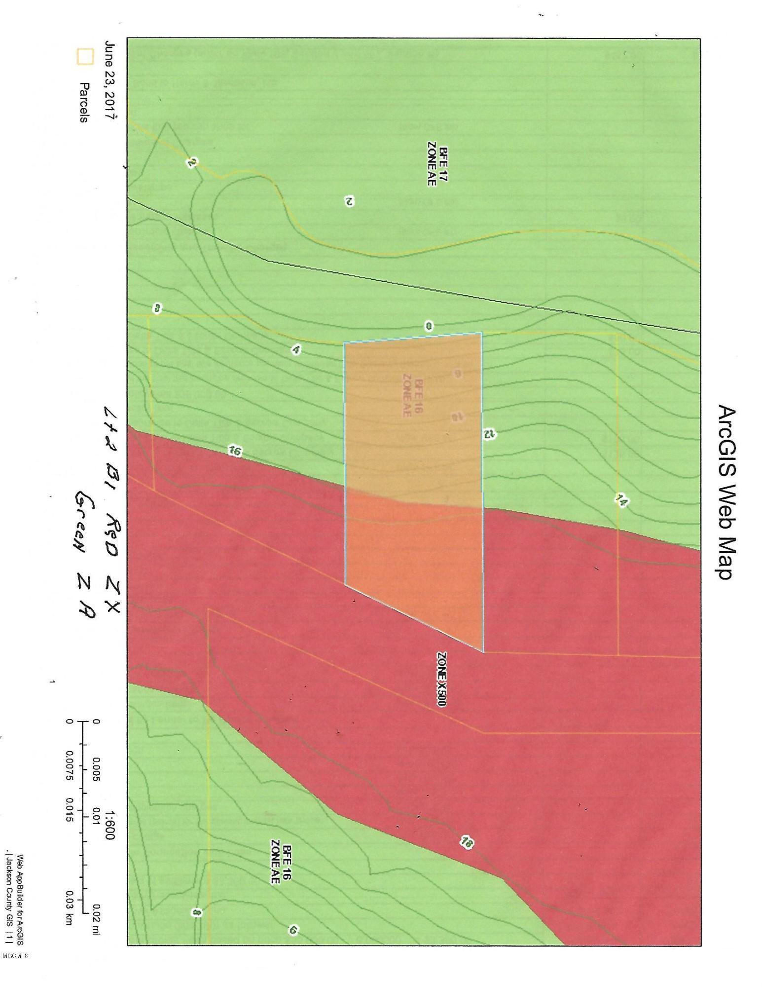 9276 Ridgeview Drive Ocean Springs, MS 39564 - Photo 8 of 9 FLOOD PRINTOUT