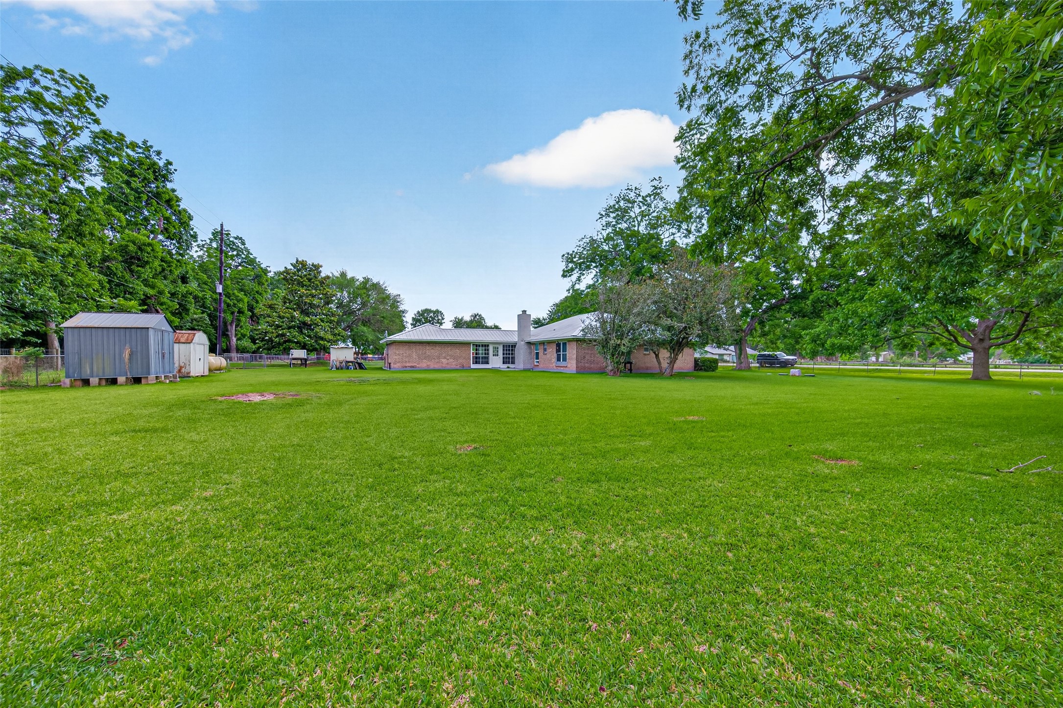 1004 Wagon Road Simonton, TX 77485 - Photo 32 of 40 Look at this space - so peaceful, with so much potential!