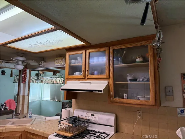 a room with furniture and a window