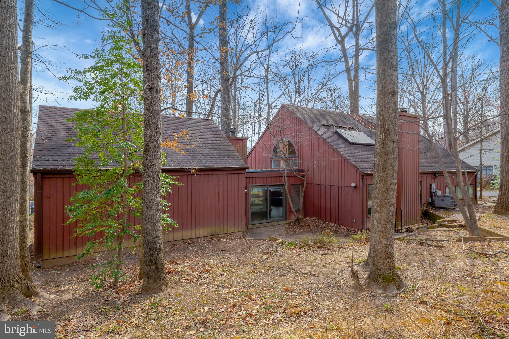 1941 Upper Lake Drive Reston, VA 20191 - Photo 48 of 51 a view of a house with a yard covered in snow