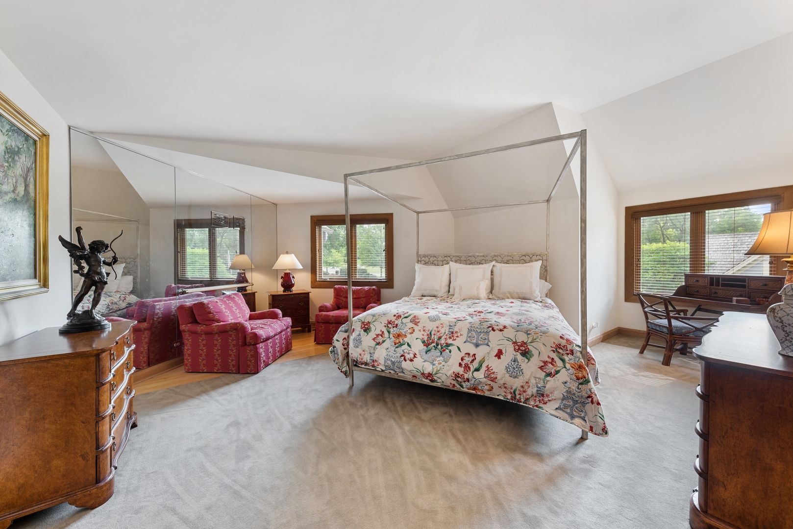 9 South Wynstone Drive North Barrington, IL 60010 - Photo 19 of 31 a bedroom with a bed and wooden floor