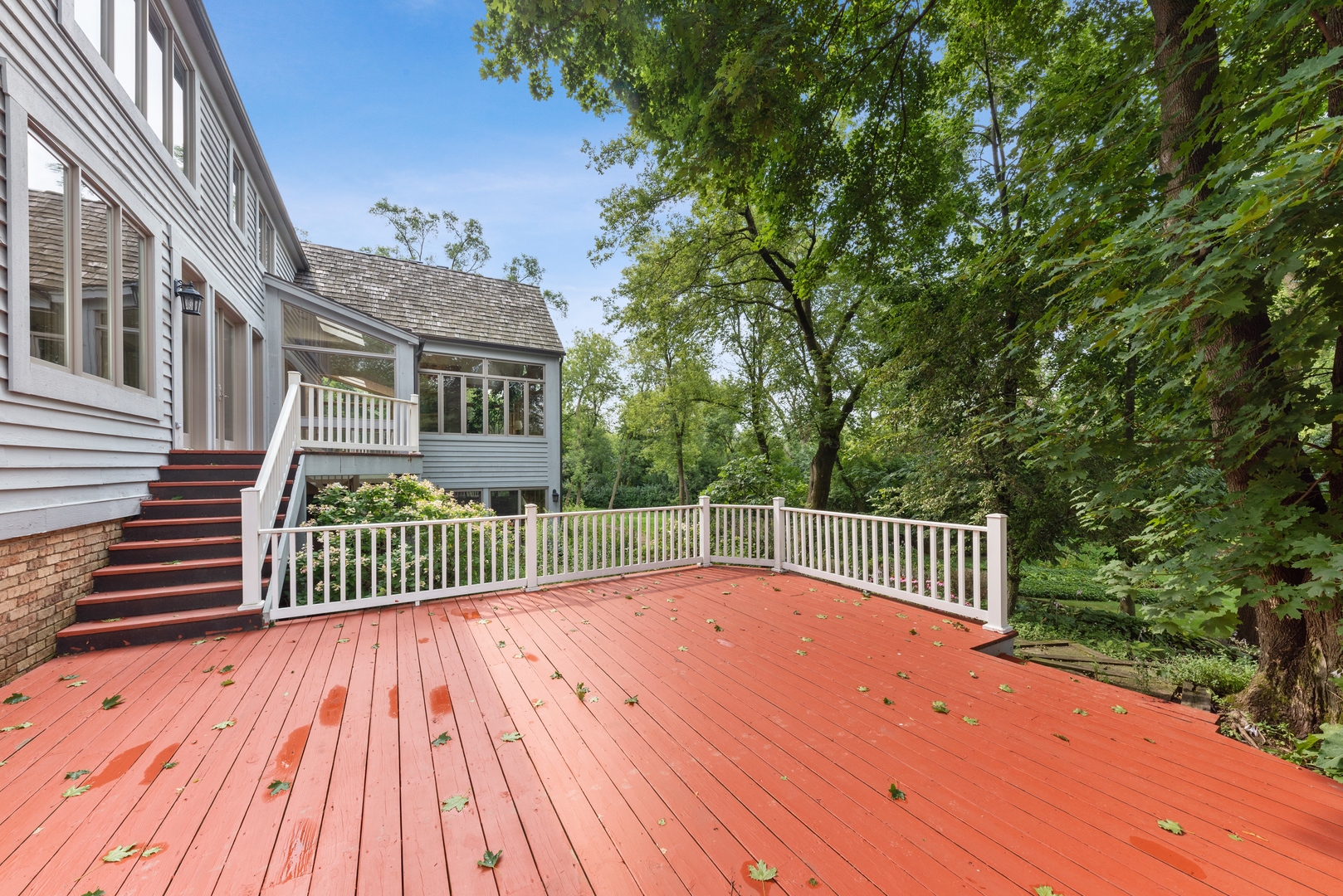 9 South Wynstone Drive North Barrington, IL 60010 - Photo 28 of 31 a balcony with view of trees in the background