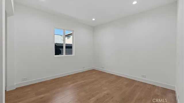 wooden floor in an empty room