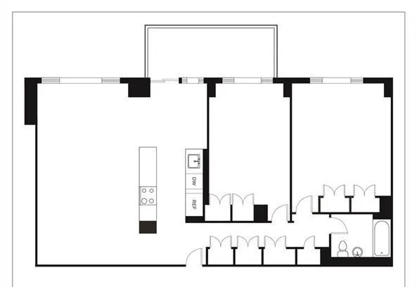 a picture of a floor plan