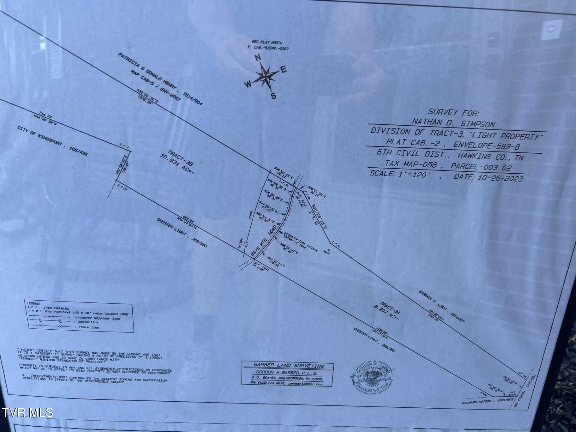 Lot 3 Bays Mountain Road Rogersville, TN 37857 - Photo 10 of 12 NateSurvey