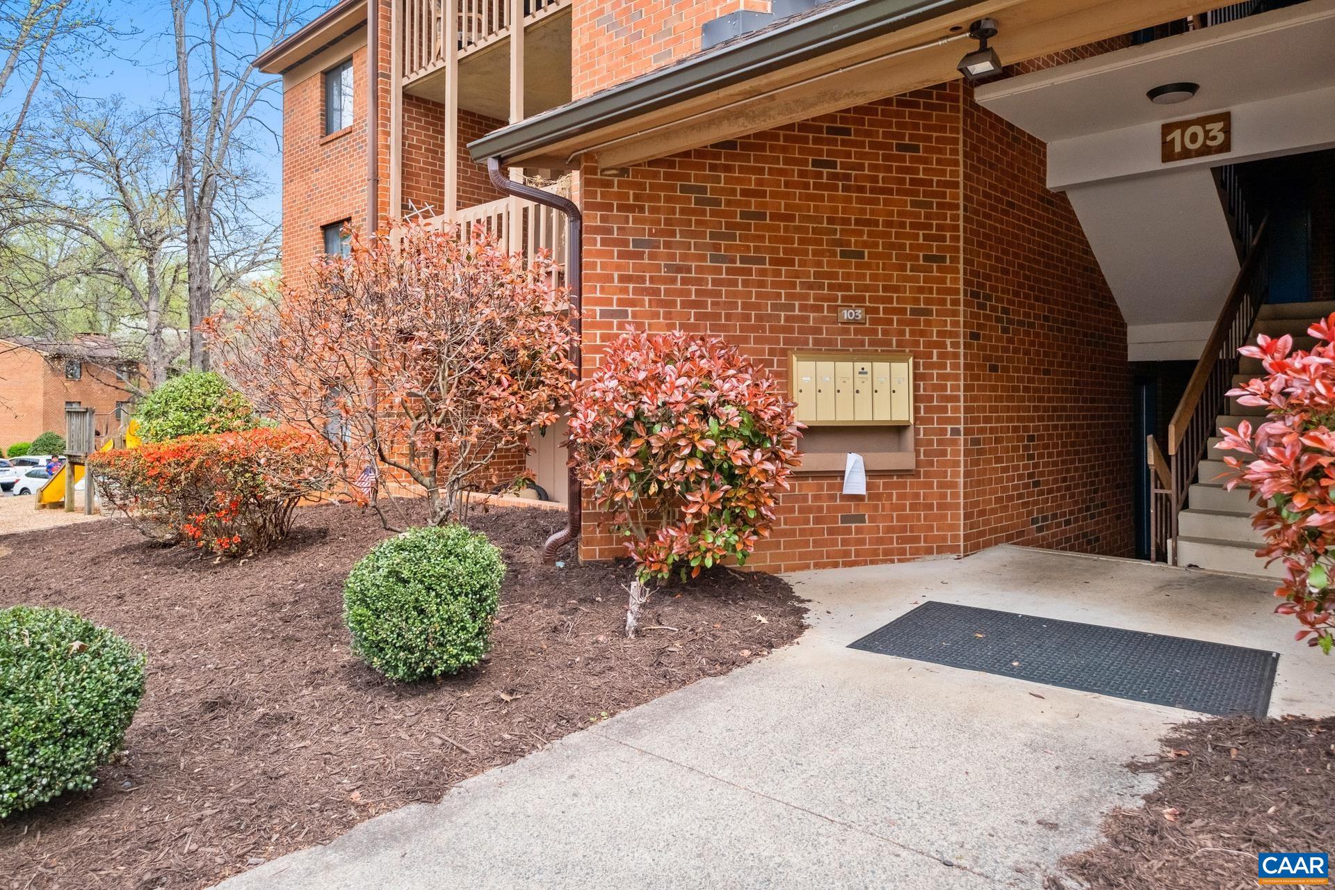 103 Turtle Creek Road, Unit 2 Charlottesville, VA 22901 - Photo 2 of 24 a view of a pathway with a house